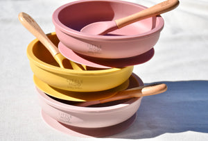Silicone Bowl & Spoon Set
